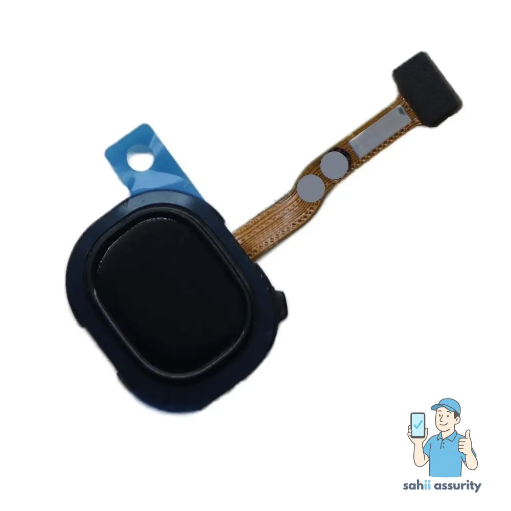 Fingerprint Sensor with Flex Cable for Samsung Galaxy M21 Black